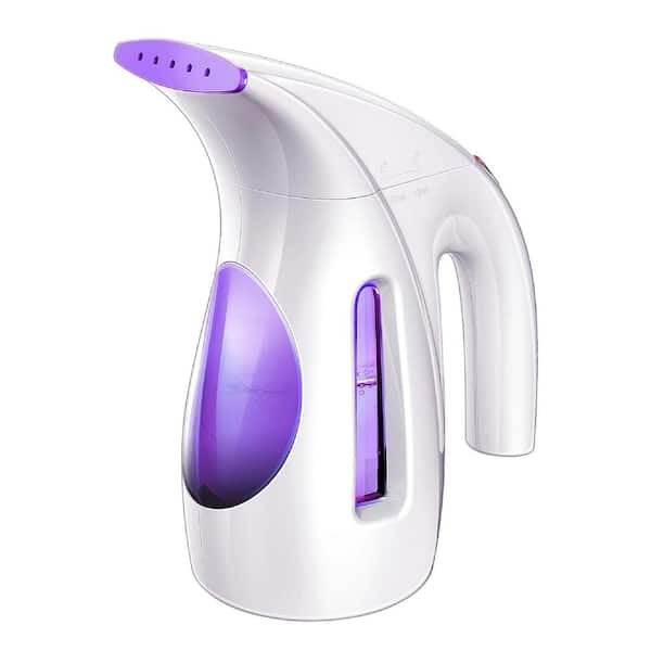 Portable Handheld Design Clothes Steamer 240ml Big Capacity, Strong Penetrating Steam, Removes Wrinkle in Purple Finish