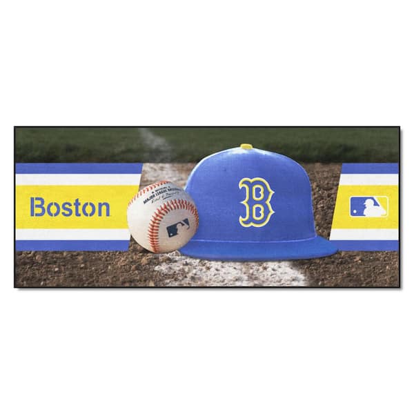 FANMATS Boston Red Sox Baseball Runner Rug - 30in. x 72in. 37476