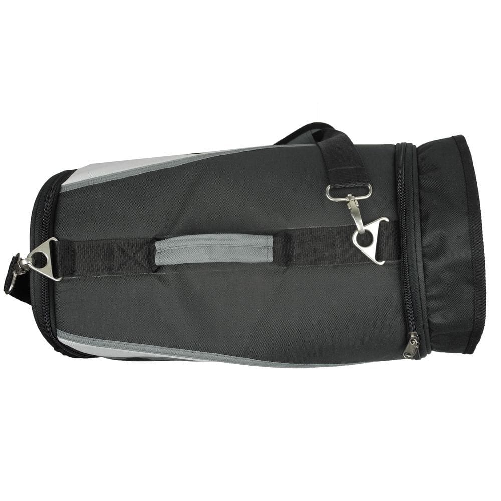 Large Black and White Airline Approved Soft Sided Pet Carrier