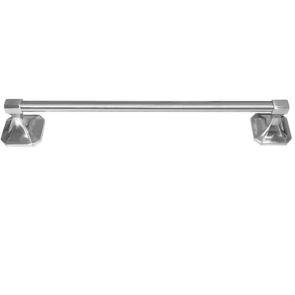 Paradise Bathworks Valhalla 18 in. Single Towel Bar in Satin Nickel