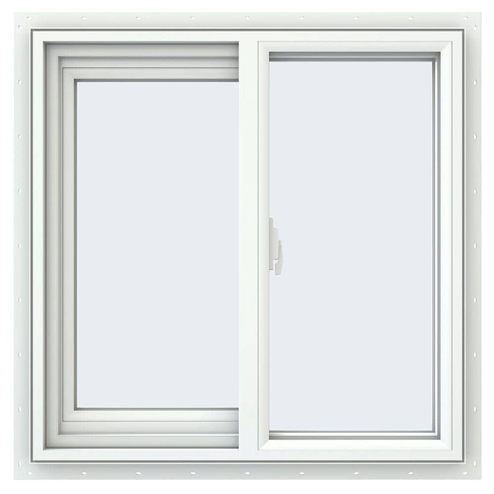 23.5 in. x 23.5 in. V-2500 Series White Vinyl Left-Handed Sliding Window with Fiberglass Mesh Screen price history on PriceWatchPro