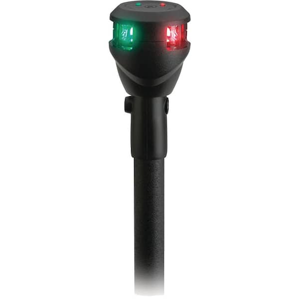 Attwood LightArmor Fast Action Bi-Color LED Pole Light, 14 in. With 2-Pin Locking Collar