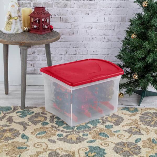 Amazon.com - Sterilite 18-Pack Plastic Storage Bins with
