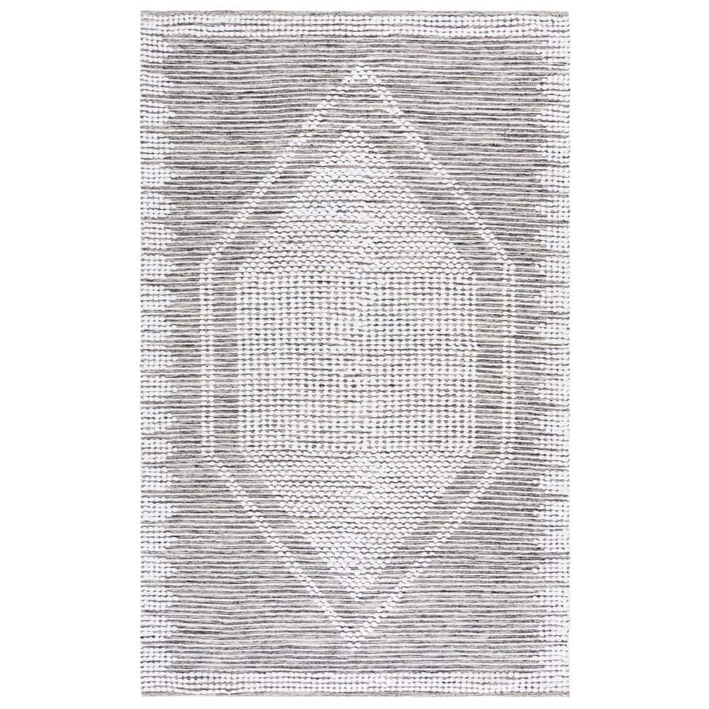 Montauk 4 ft. x 6 ft. Black/Ivory Oversized Diamond Area Rug price history on PriceWatchPro