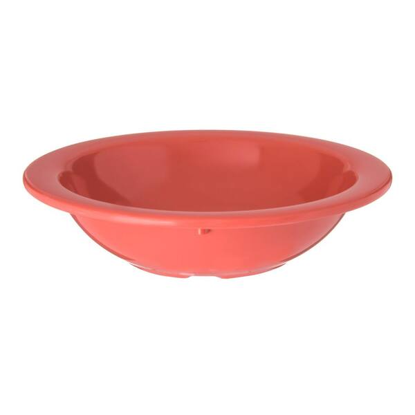 Carlisle Dallas Ware 10 oz. Sunset Orange Melamine Grape Fruit Bowl (48-Pack)