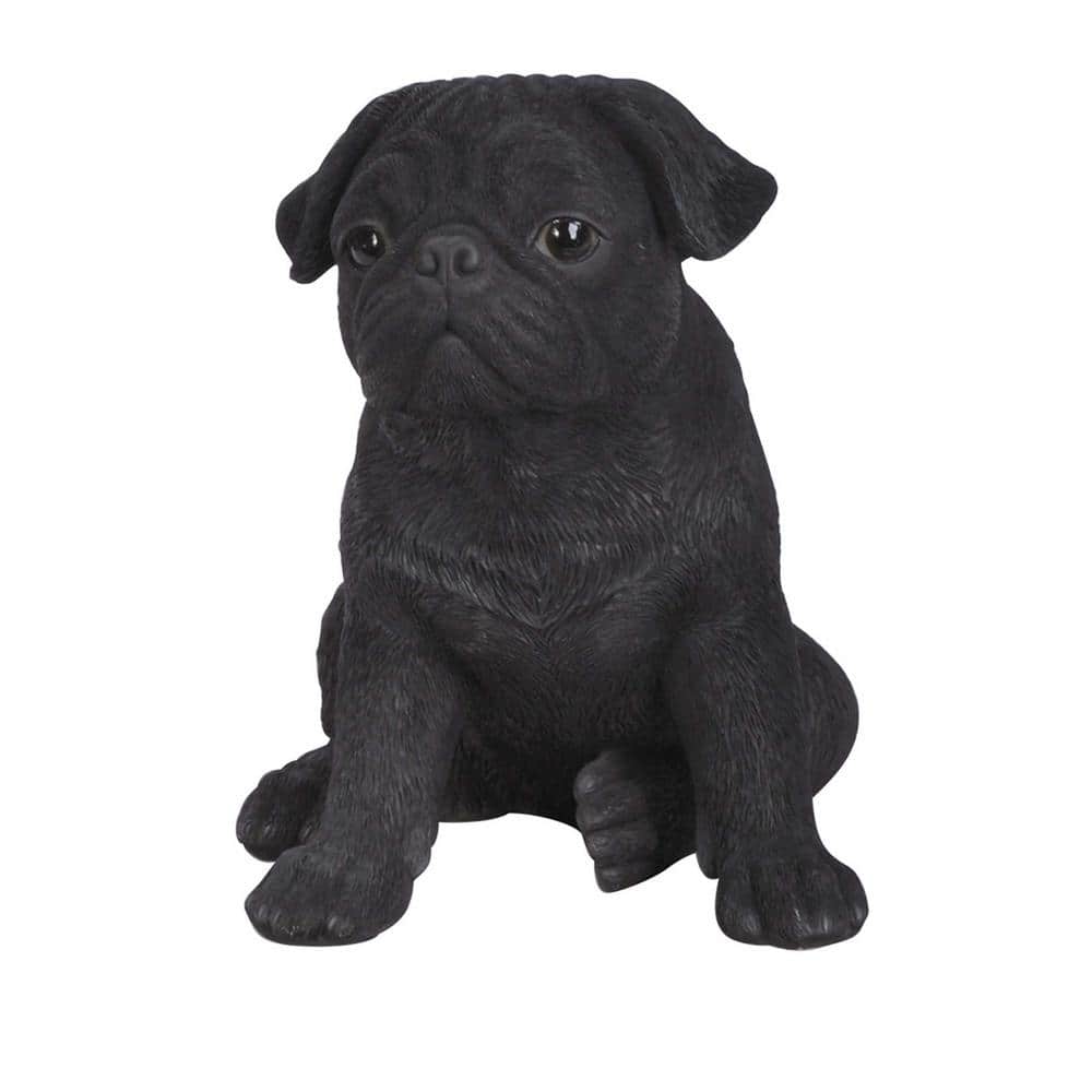 Black Pug Dog Porcelain Hanging Ornament Pet Gift /'Santa. I Can Explain!/'