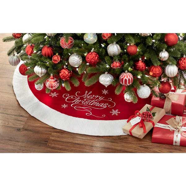 Home Accents Holiday - 80 mm Red Christmas Ornament Assortment (75-Pack)