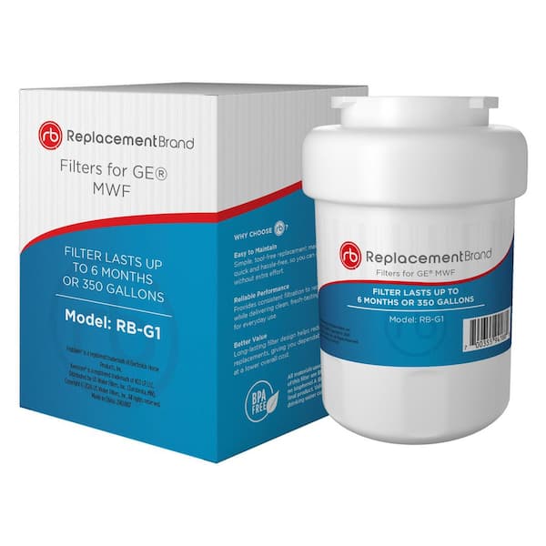 ReplacementBrand GE MWF Comparable Refrigerator Water Filter