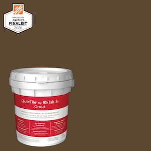 QuicTile D283 Pewter Brown 9 lb. Pre-Mixed Urethane Grout