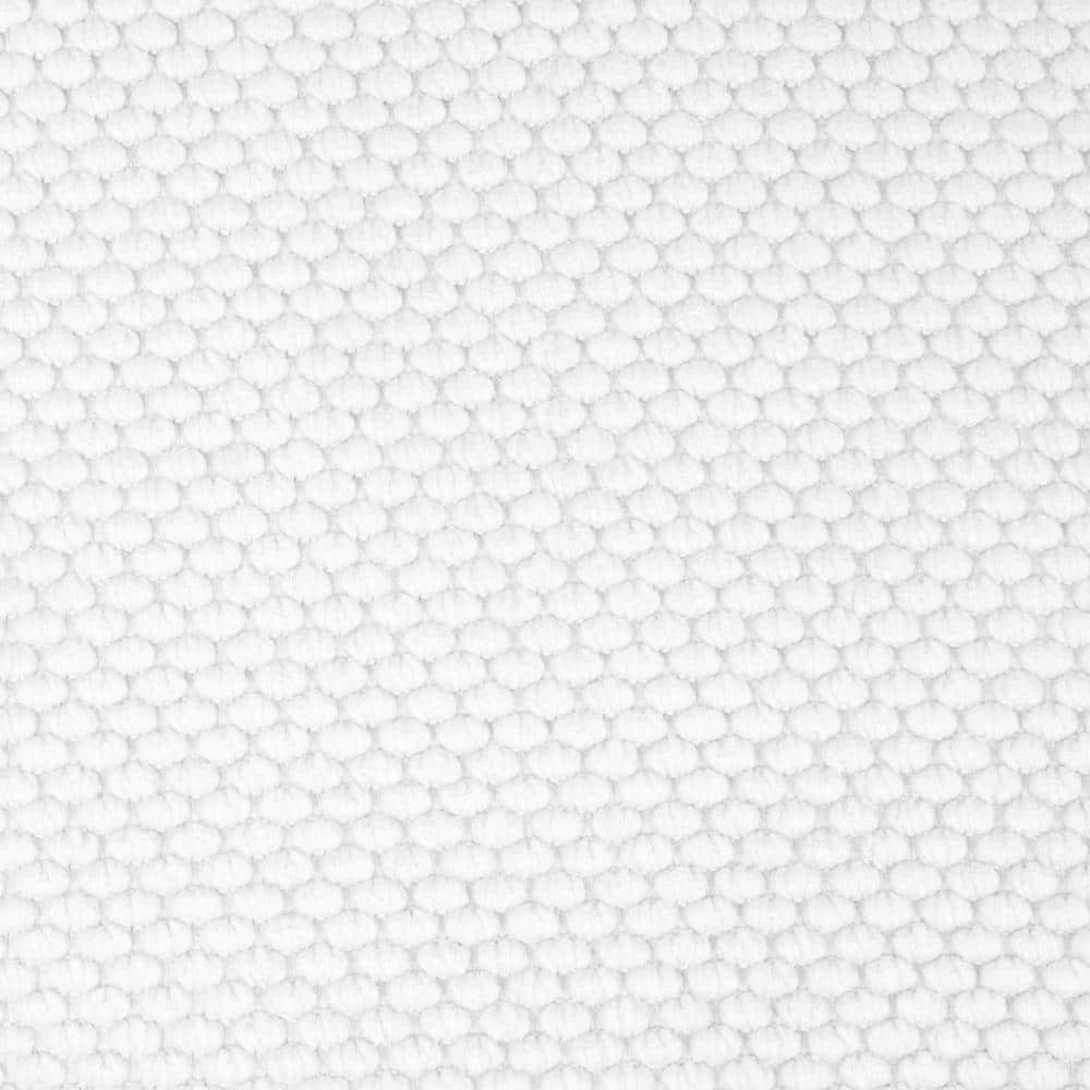 White Memory Foam Honeycomb Non-Slip Chair Cushion Set