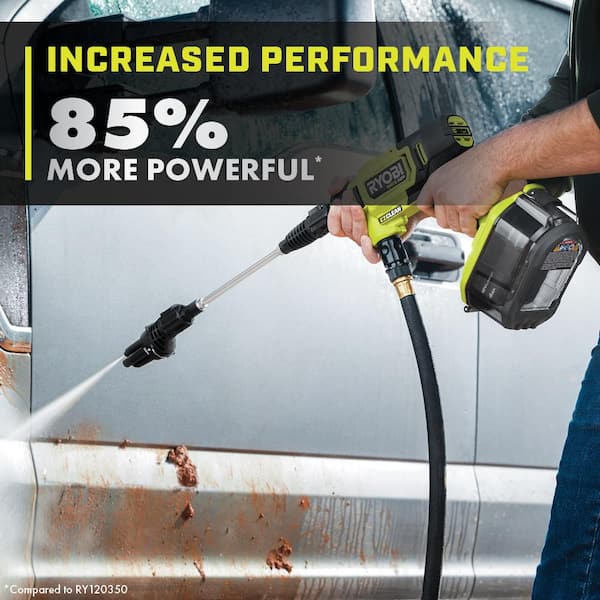 RYOBI【PowerfulNo.5】 RYOBI ONE+ HP 18V Brushless EZClean 600 PSI 0.7 GPM Cordless Cold