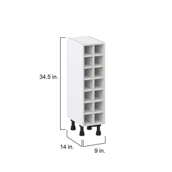 Wine rack base cabinet sale