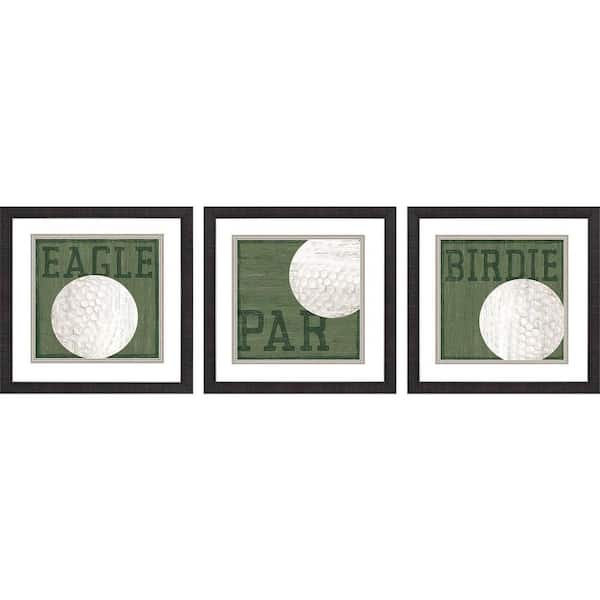 Golf Days by Reed 3-Piece Framed Sports Poster 18 in. x 18 in.