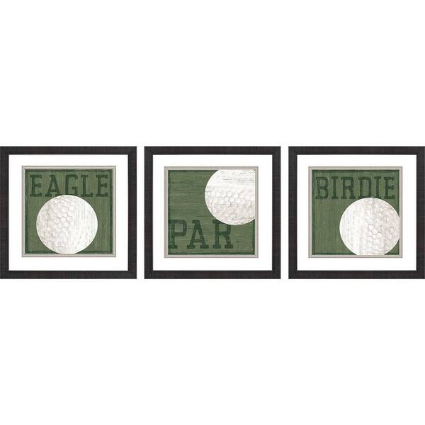 Paragon Golf Days by Reed 3-Piece Framed Sports Poster 18 in. x 18 in.