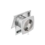 250 CFM Through-Wall Chain Operated Utility Exhaust Fan for Garage, Kitchen, Laundry and Rec Rooms