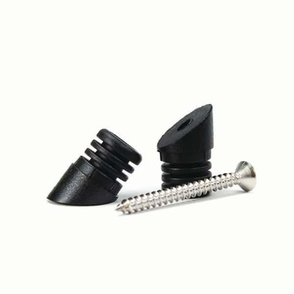 EZ Mount Plastic Black Stair Baluster Connector
