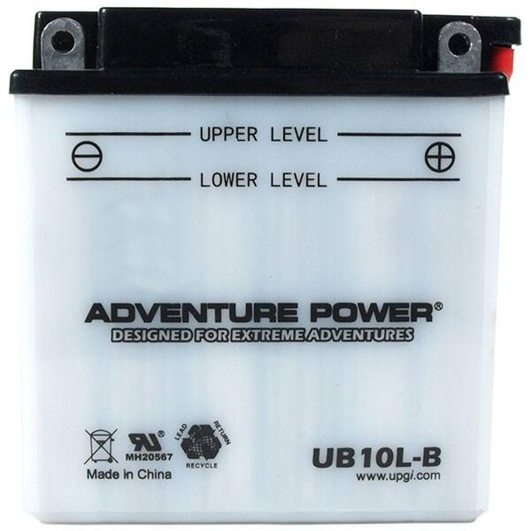 UPG Conventional Wet Pack 12-Volt 11 Ah Capacity F Terminal Battery