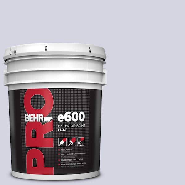 Reviews for BEHR PRO 5 gal. 630E2 Purple Veil Flat Exterior Paint