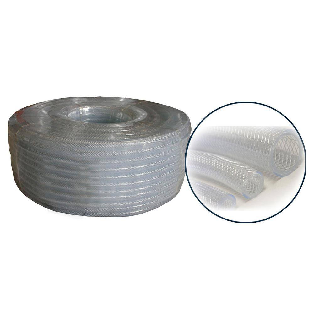 Alpine Corporation 100 ft. Braided PVC Tubing with 1/2 in. Inside