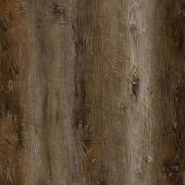 GlueCore Classic Ombre 22 MIL x 7.3 in. W x 48 in. L Waterproof Glue Down Vinyl Tile Flooring (40 sq. ft./case)
