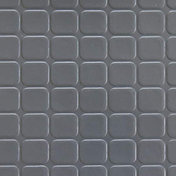 Rubber-Cal Diamond-Grip 4 ft. x 20 ft. Black Commercial PVC Flooring  03-166-2MM-BK-20 - The Home Depot