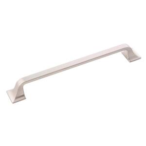 Forge 7-9/16 in. (192 mm) Satin Nickel Cabinet Drawer and Door Pull