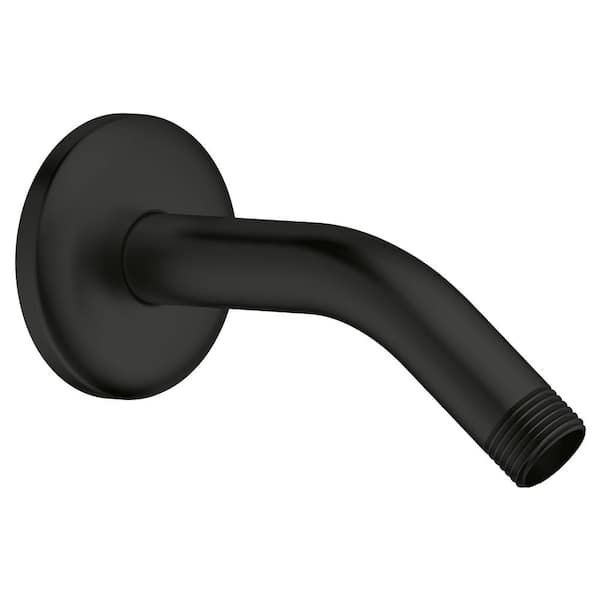 GROHE 5-5/8 in. Shower Arm in Matte Black
