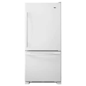 18 cu. ft. Bottom Freezer Refrigerator in White