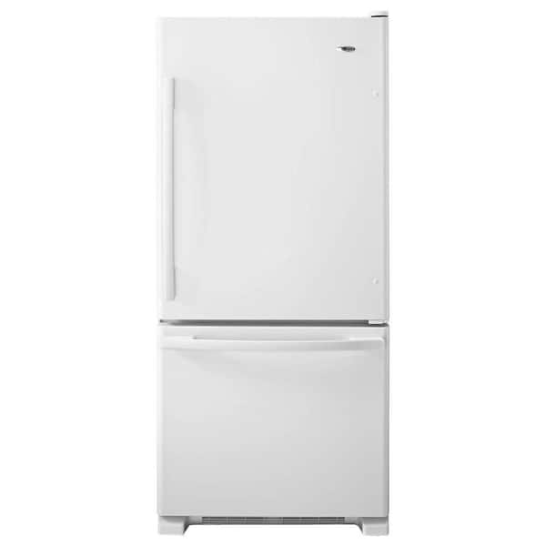 Amana 18 cu. ft. Bottom Freezer Refrigerator in White