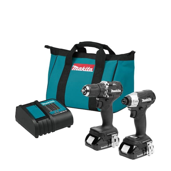 18V LXT Sub-Compact Lithium-Ion Brushless Cordless 2-piece Combo Kit (Driver-Drill/Impact Driver) 1.5Ah