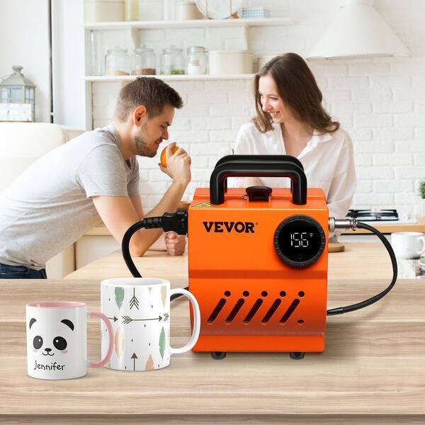VEVOR Mug Heat Press Mini Cup Press Machine DIY Sublimation Blanks 11-15 oz  SDK350W1115OZ136BV1 - The Home Depot