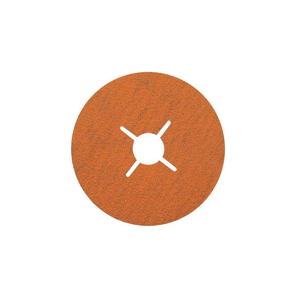 WALTER SURFACE TECHNOLOGIES COOLCUT XX 4.5 in. x 7/8 in. Arbor GR24, Sanding Discs (Pack of 25)