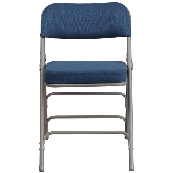 Flash Furniture Navy Metal Folding Chair (2-Pack) CGA-AW-167340-NA