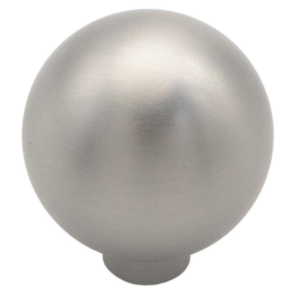 Harmony Collection Round Knob 1-1/16 in. Diameter Satin Nickel Round Cabinet Knob (Set of 10) price history on PriceWatchPro