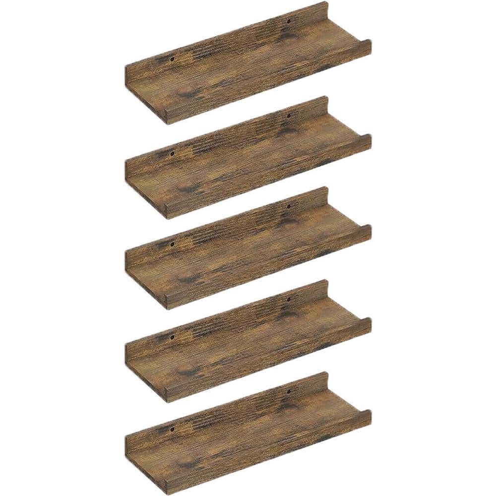 15.6 in. W x 5.1 in. D Floating Wall Mounted Shelves Decorative Wall Shelf 