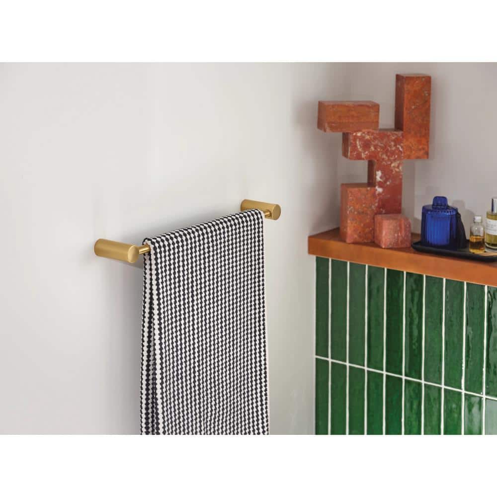 Align 18" Brushed Gold Wall Mounted Towel Bar