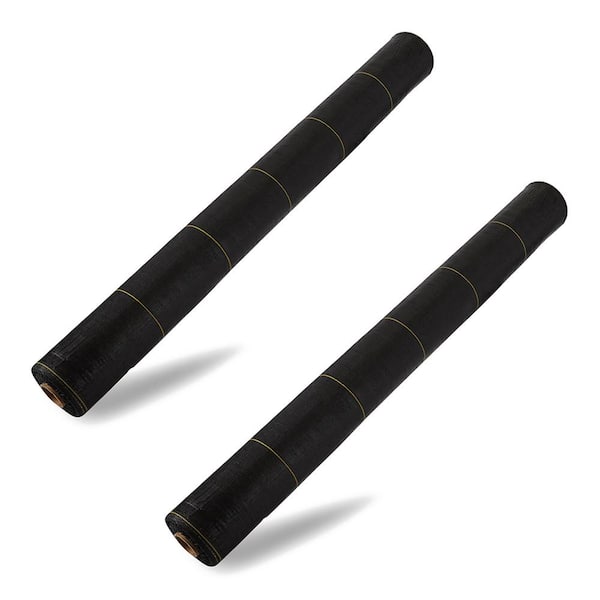 6 ft. Wide Weed Barrier Landscape Fabric Ground Cover, 300 ft. (2-Pack)
