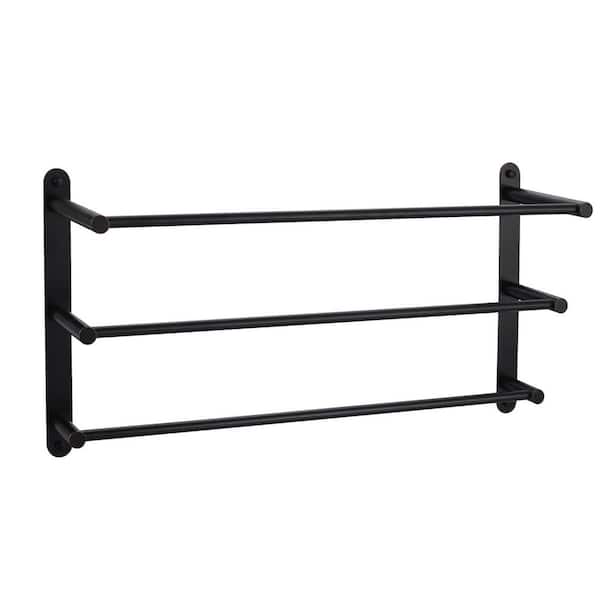 ALEASHA 3-Tier Towel Rack Wall Mounted in Oil Rubbed Bronze