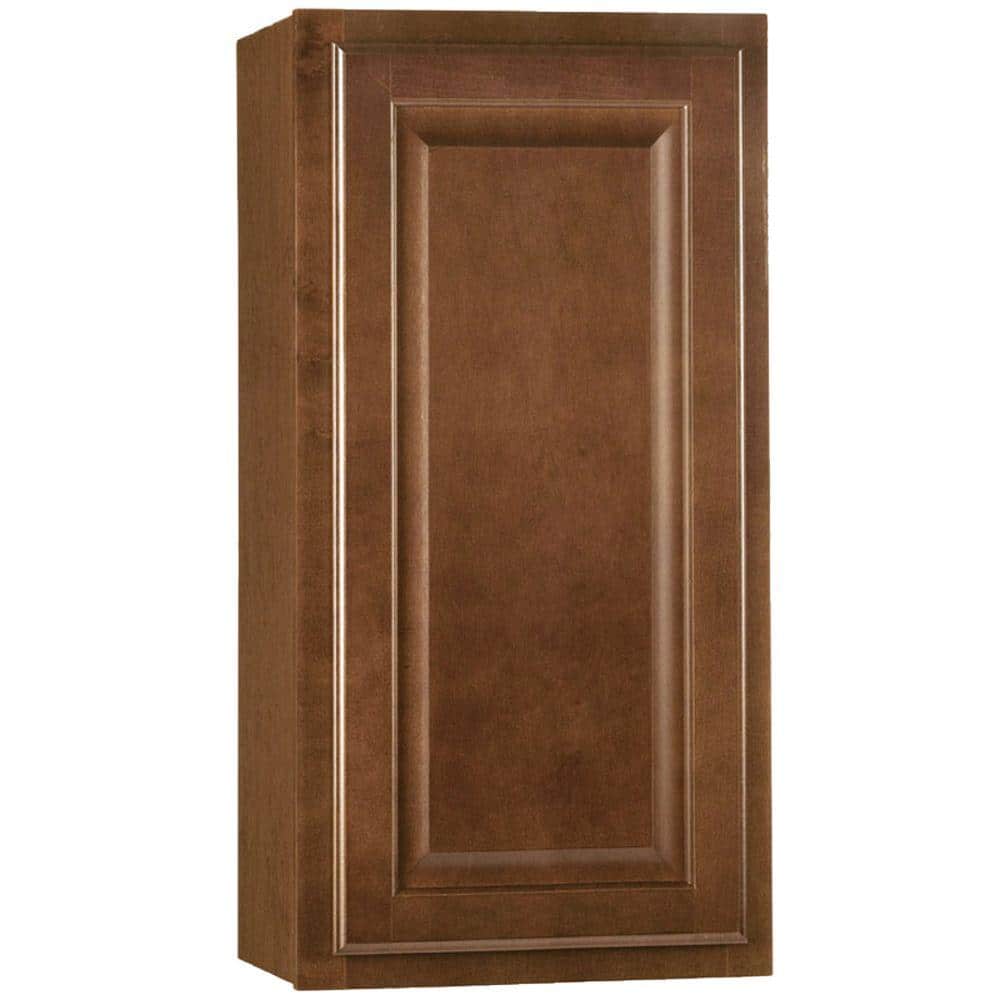 Interline 2478147 15 x 30 in. Hampton Wall Cabinet, Cognac