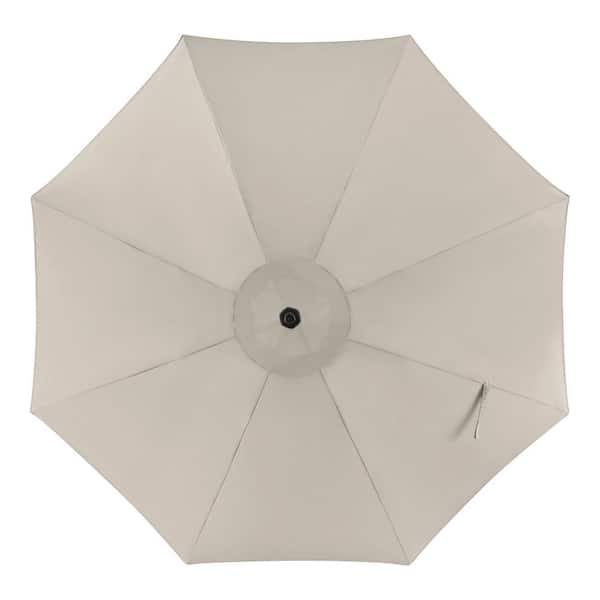 7ft tilting patio umbrella Yescom 7 ft Metal Rainbow Beach Patio Umbrella 16 Rib Tilt Market Umbrella