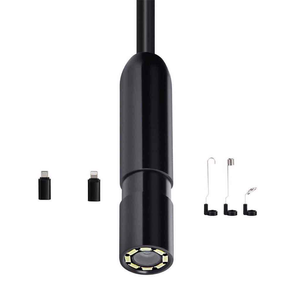 SVOPES 1920P HD Endoscope with Light, Android/iOS Compatible. 8