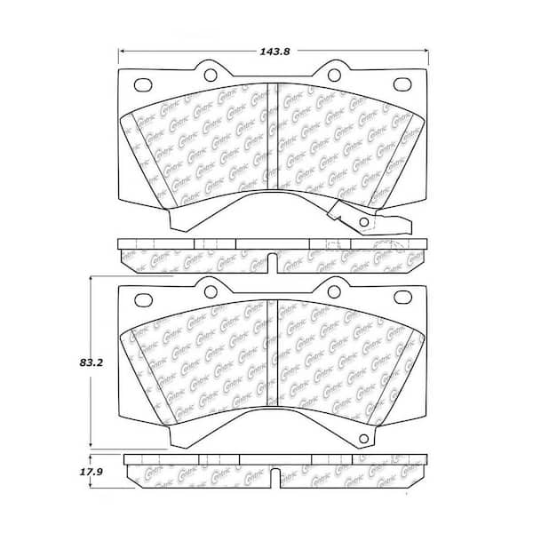 Centric Parts Disc Brake Pad Set