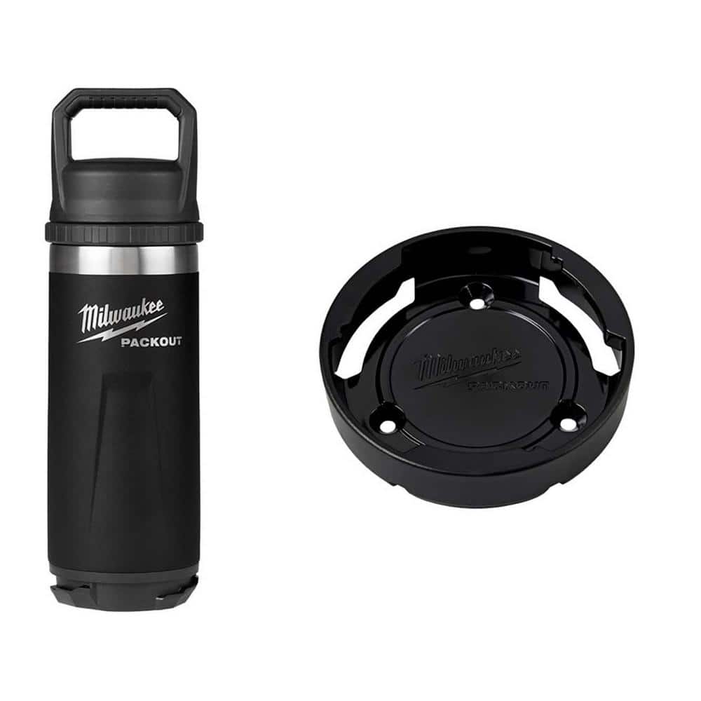 PACKOUT BLACK 18 oz. Insulated Bottle W/PACKOUT Mount price history on PriceWatchPro