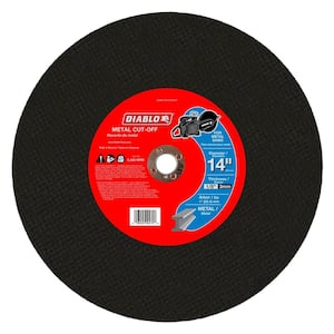 14 in. x 1/8 in. x 1 in. Metal High Speed Cut-Off Disc (5-Pack)