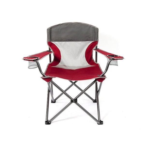 Mac Sports Red Fabric XL Folding Camping Chair