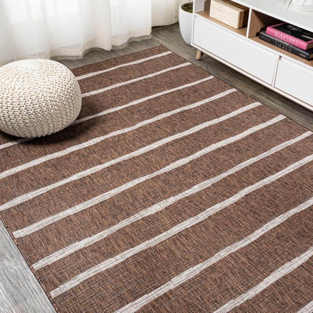 Colonia Soft Low Pile Berber Stripe Indoor/Outdoor Rug