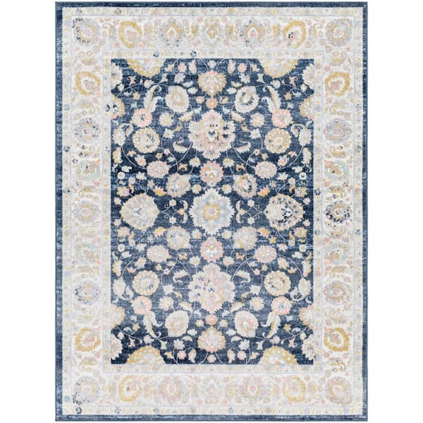 Artistic Weavers Lavadora Gray Oriental 5 ft. x 7 ft. Indoor Area Rug