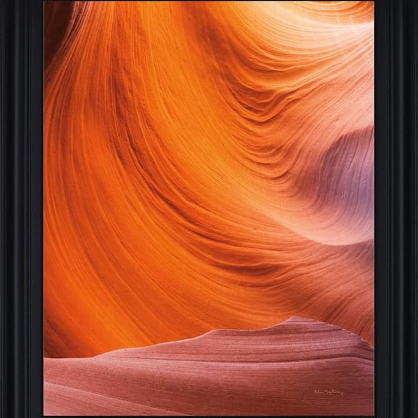 1 Piece Framed Graphic Print Abstract Art Print 34 in. x 28 in.