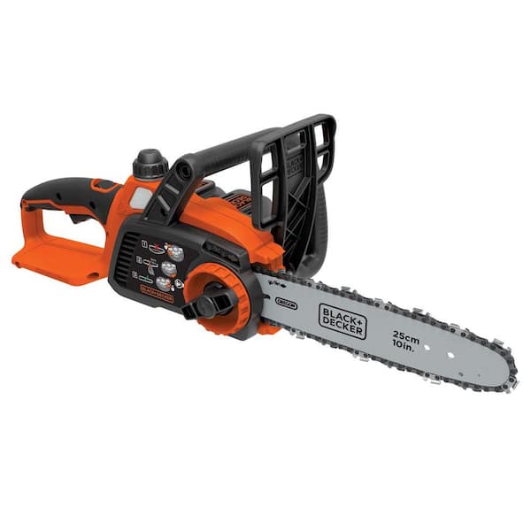 BLACK+DECKER 20V MAX 10 in. Battery Powered Chainsaw Kit with (1) 2Ah Battery & Charger