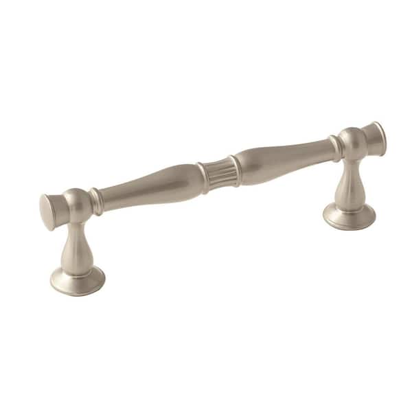 Amerock Crawford 3-3/4 in. (96 mm) Satin Nickel Drawer Pull (25-Pack)